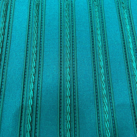 NWOT Roberto Cavalli Dress size EU 40 US 8 Green Short Sleeve V-neck Bodycon - Picture 7 of 15